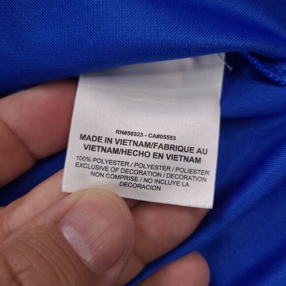 Nike Polo Shirt Mens Large Blue Golf Gridiron‎ Insurance Underwriters Embroidery - Picture 11 of 13